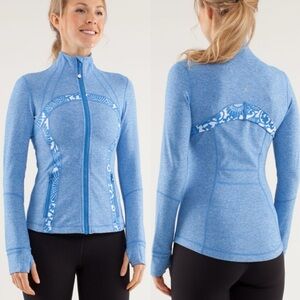 lululemon Define Jacket‎ Porcelaine Beachy Floral Blue
